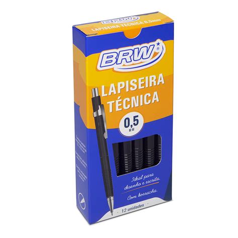 Lapiseira T Cnica Mm Caixa C Unidades Brw