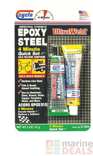 Buy Cyclo UltraWeld Quick Set Epoxy Steel Online At Marine Deals Co Nz