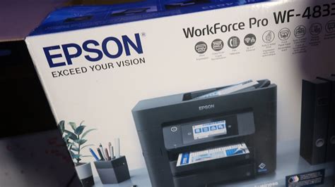 Purchased HP Epson WorkForce Pro WF 4833 Wireless All In One Printer