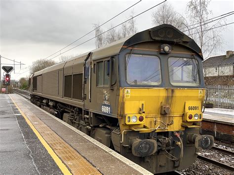 DRS Class 66 66091 Holytown Saul O Kane Flickr