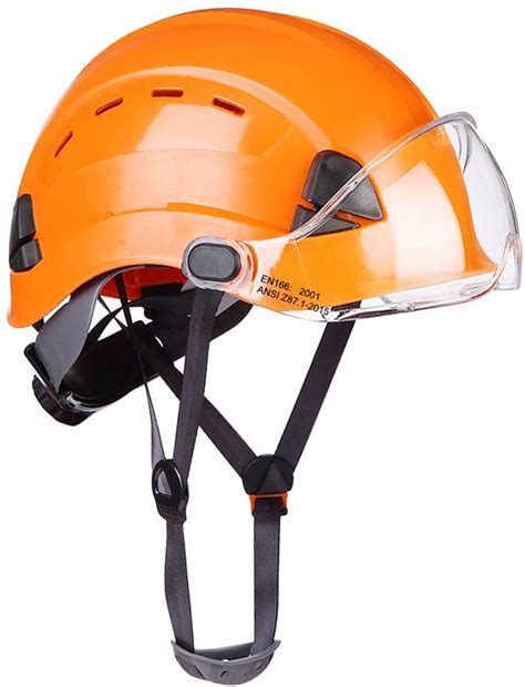 Uninova Safety Hard Hat With Visor Ansi Z89 1 Approved Vented Helmet Reliable Store