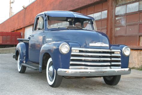 1951 Chevrolet 3100 12 Ton Short Bed 5 Window Pickup Truck Advance