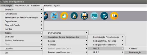 Tabelas De Inss Autoatendimento