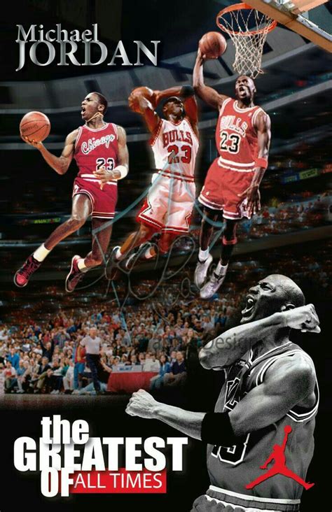 Michael Jordan The Greatest All Time Poster