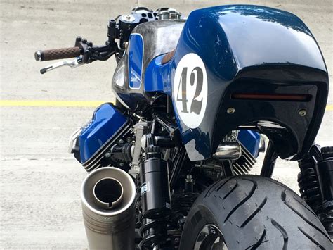 Moto Guzzi V9 Racer Rhapsody In Blue GANNET Design