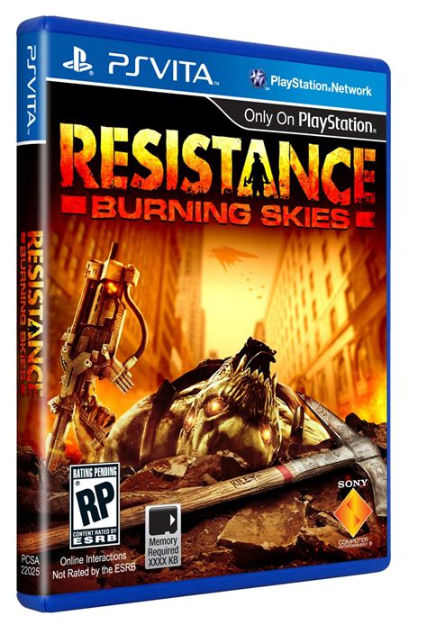 Resistance: Burning Skies release date set - Gematsu