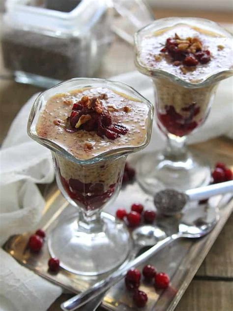 Pumpkin Pie Chia Pudding Parfaits Running To The Kitchen®