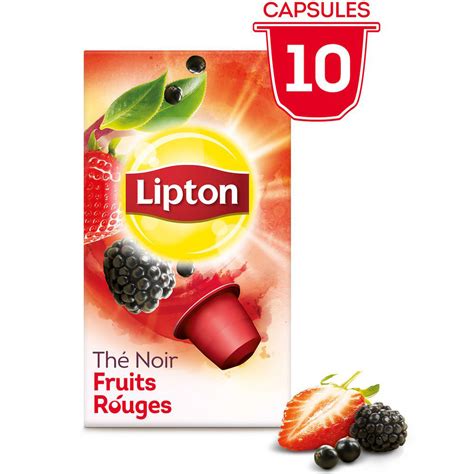 Th Noir Fruits Rouges Capsules Pas Cher Welcome Office