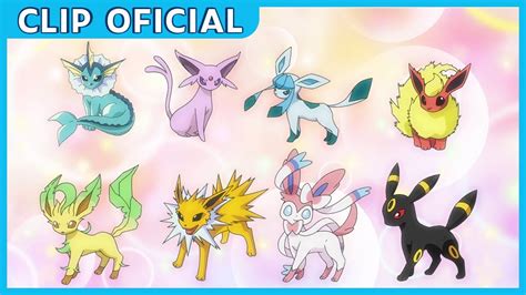 Eevee Y Sus Evoluciones Serie Viajes Pok Mon Clip Oficial Youtube