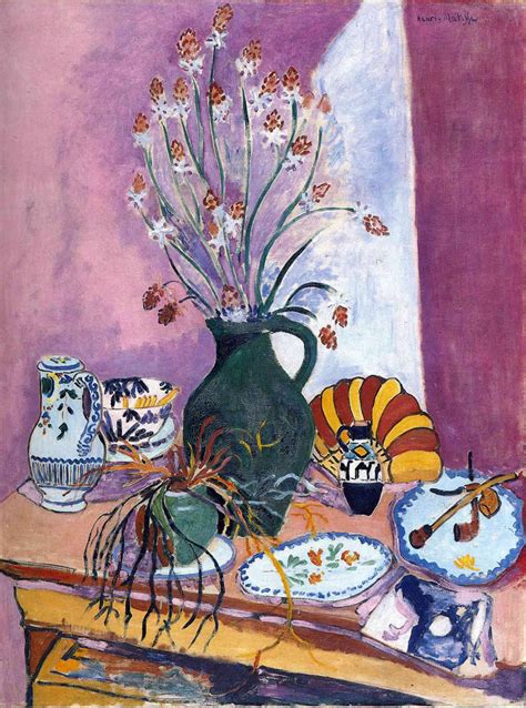 Nature Morte Avec Fleurs De Henri Matisse France