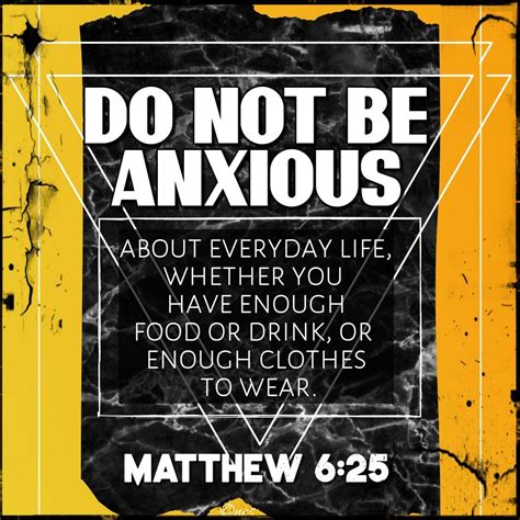 Scriptures Bible Verses Matthew Verse Of The Day Anxious