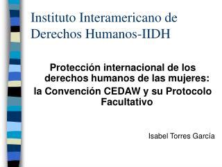 Ppt Sistema Interamericano De Derechos Humanos Oea Powerpoint