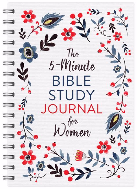 5 Minute Bible Study Journal For Women 9781643525464