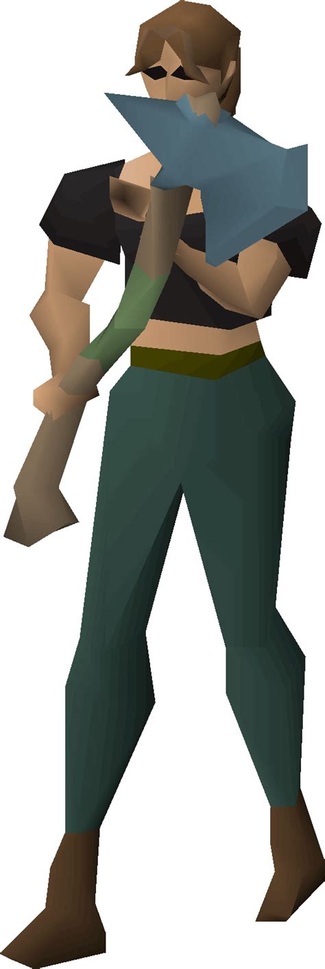 Filerune Felling Axe Equipped Femalepng Osrs Wiki