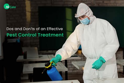 Do S And Don Ts Of Pest Control Treatment Hicare