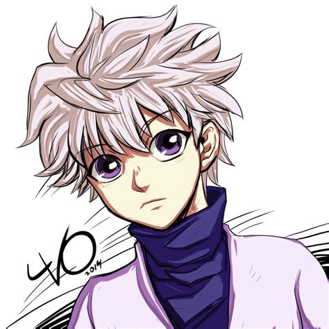 Digital Sketch Warm Up 32 Killua Zoldyck By Vostalgic On Deviantart