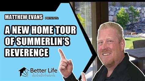 Buying A Home In Las Vegas New Home Tour Of Summerlin S Reverence By