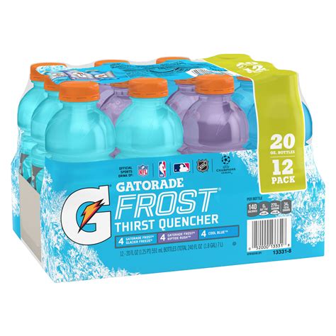 Gatorade Frost Thirst Quencher Variety Pack 20oz 12pk Drinks Fast