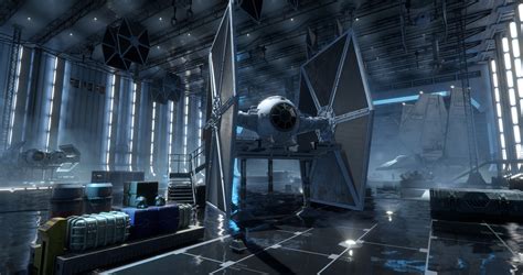 Artstation Star Wars Squadrons Imperior Hanger