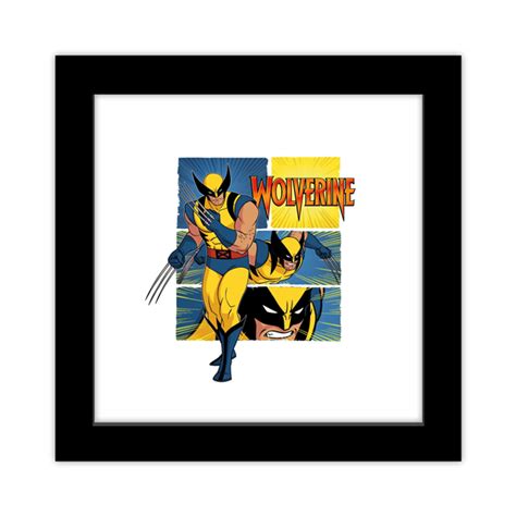 Gallery Pops Marvel X-Men '97 - Wolverine Frame Break Framed Art Print