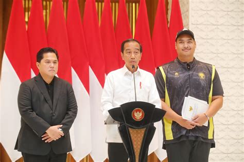 Piala Dunia U Sukses Presiden Minta Kemenpora Dan Pssi Kembali