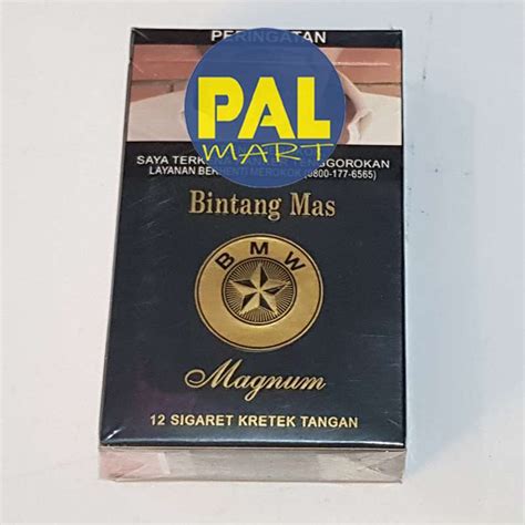 Jual BMW BINTANG MAS MAGNUM 12 Rokok Kretek 1 Slop 10 Bungkus 12