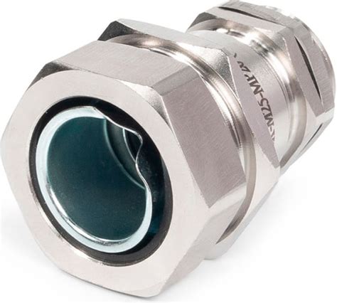 Кабельный ввод для металлорукава FORTISFLEX ВК-М25(8-16 мм)-МР20 (INOX ...