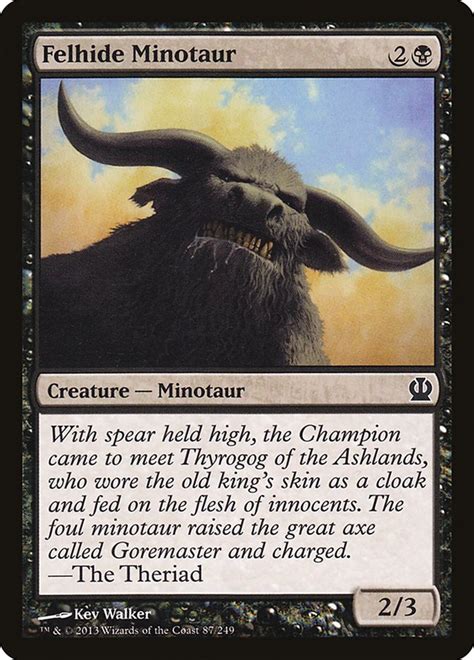 Mtg Felhide Minotaur Decks And Prices November Mtg Decks