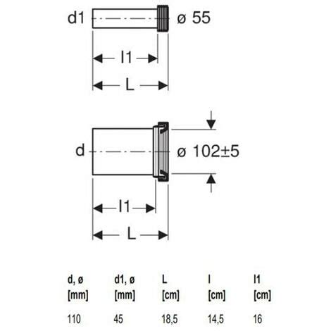 Geberit Accessoires Kit De Conduits De Raccordement Pour WC Suspendus