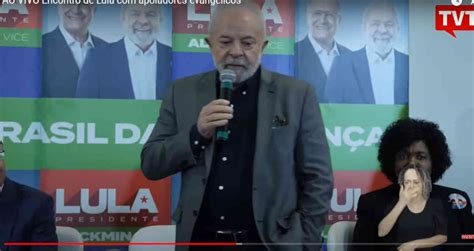 Elei Es Lula Lan A Carta Aos Evang Licos Leia A Ntegra Da