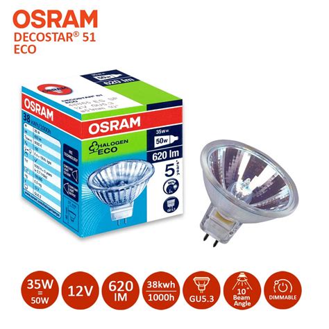 OSRAM DECOSTAR 51 HALOGEN Zener DIY Online