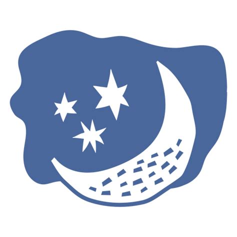 Design Png E Svg De Lua E Estrelas Do Cenário Da Natureza Cortadas Para