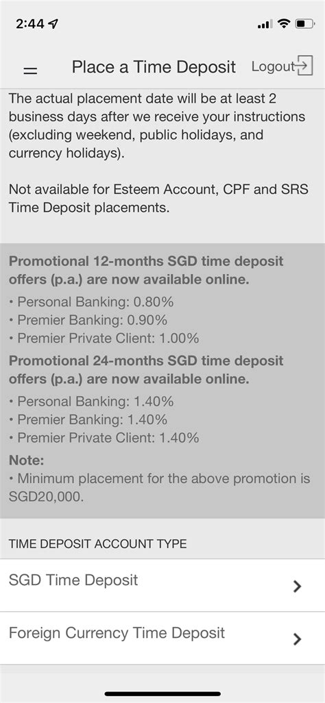 Ocbc S Fixed Deposit Promotional Interest Rates Living Investment