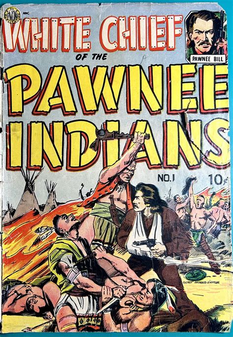 The White Chief of the Pawnee Indians Avon Publications Comic Book 1 ...