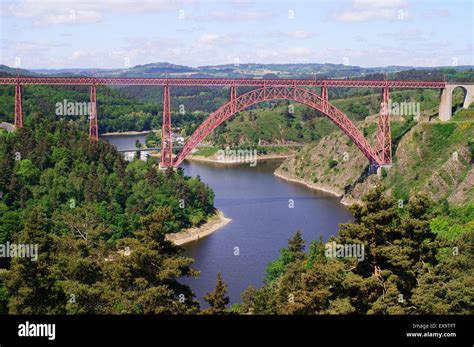 Gustave Eiffel Le Viaduc Ferroviaire Du Viaduc De Garabit Sur La