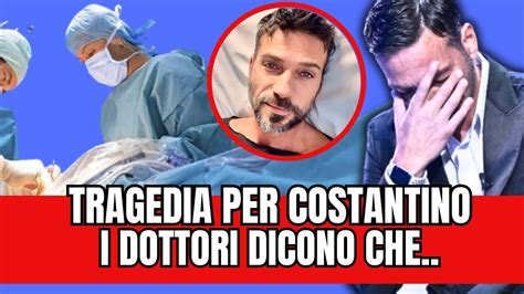 Costantino Vitagliano In Lacrime La Terribile Notizia Sulla Malattia I