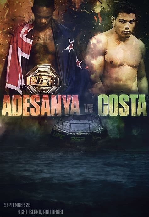 Artstation Ufc 253 Adesanya Vs Costa