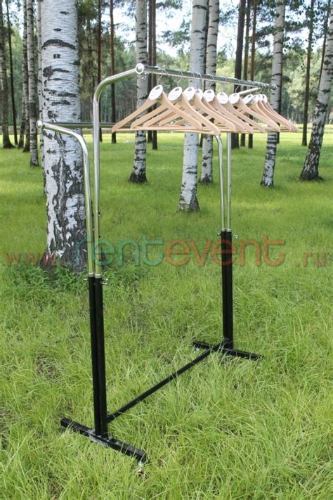 Гардеробная стойка с плечиками (цена за плечико) | Rent Event