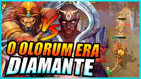 AQUELE PICK TRYHARD Anhur Vs Olorun RANKED DUELO GAMEPLAY SMITE BR