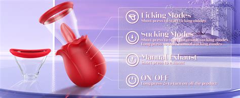 Amazon Sex Toys Vibrator For Woman Rose Sucking Sex Toy 3 In 1 Sucking Licking Rose