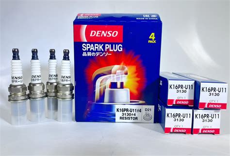 Комплект свечей зажигания DENSO K16PR-U11 - купить по выгодным ценам в ...
