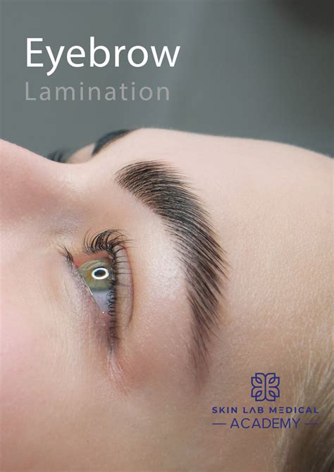 Eyebrow Lamination Manual Skin Lab Medical