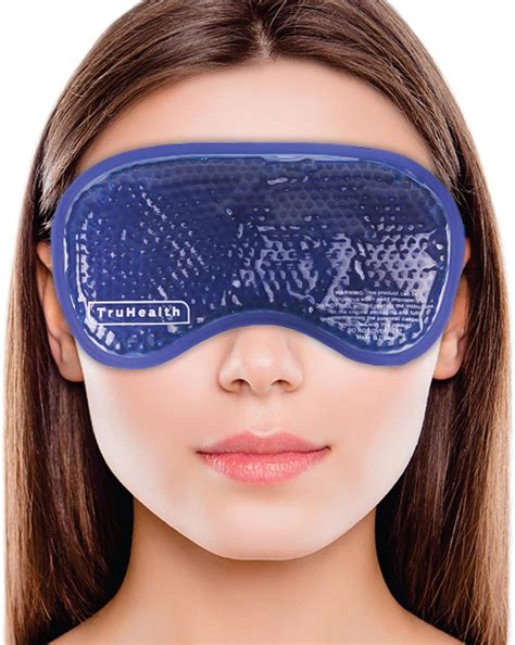 Amazon TruHealth Gel Bead Hot And Cold Eye Masks FSA HSA Approved Reusable Gel Bead Ice