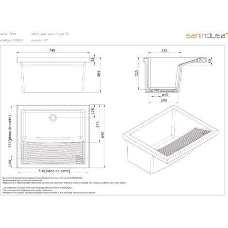 Vidoir C Ramique Traditionnelle Gamme Pro Sanindusa Bac A Laver Riba