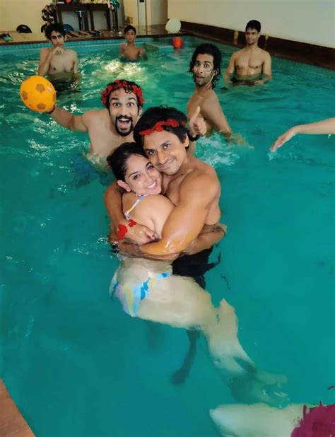 Viral Photos Of The Week Ira Khans Pool Party With Aamir Khan Reena