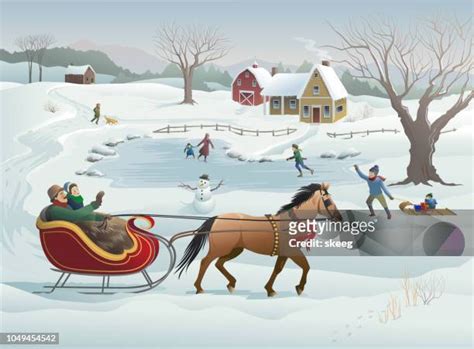 110 Christmas Horse Sleigh Stock Photos, High-Res Pictures, and Images - Getty Images