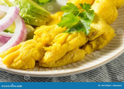 Healthy Homemade Vegan Mung Bean Scrambled Eggs Stock Image Image Of