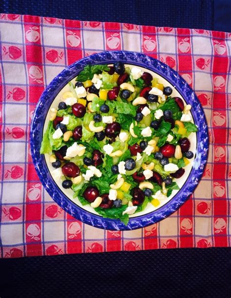 My Red White And Blue Summertime Salad Recipe Paige Hunter Phd