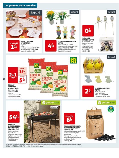 Catalogue Auchan du Supermarché du 19 mars au 31 mars 2024