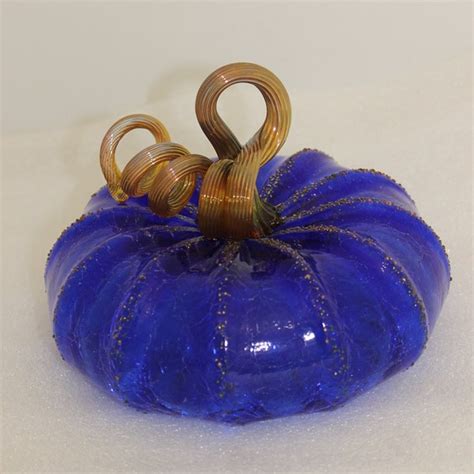 Blown Glass Pumpkins Etsy